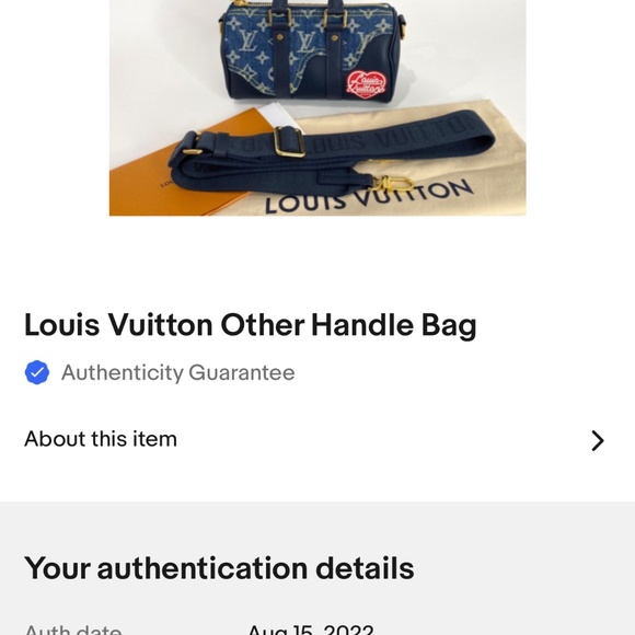 Louis Vuitton x Nigo Keepall XS Monogram Blue - Picture 6 of 9